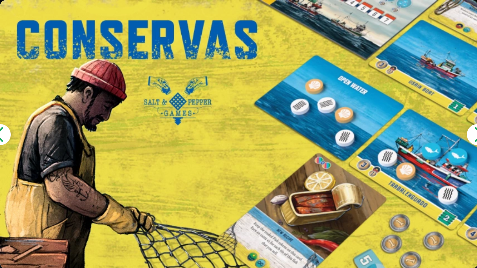 hero shot for the board game Conservas