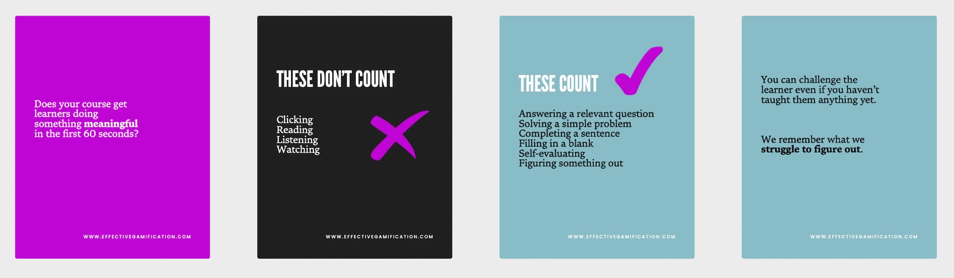 Representative screenshot of several panels from the reference LinkedIn carousel.