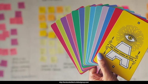 № 103 | ‘At What Cost?’, The Tarot Cards of Tech, Two Visuals to Improve Your Next Talk, The Mind’s Pendulum, Habits of a Systems Thinker Cards, Afrofuturism and the “future past”, and Four Ways Humans Relate to Technology